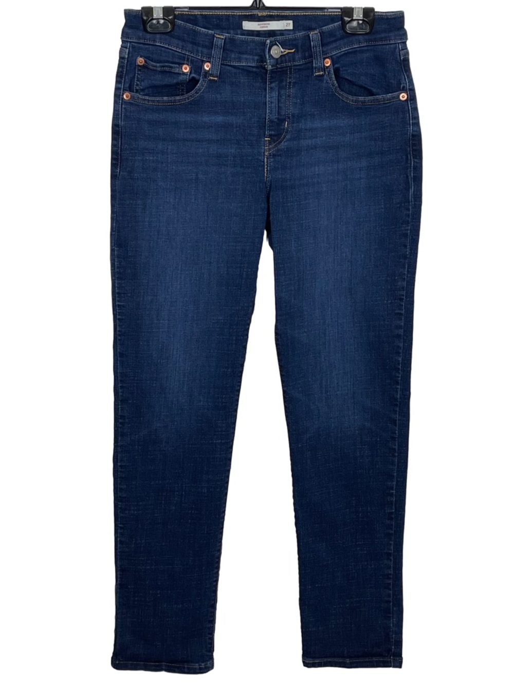 Levi's Women's Mid Rise Boyfriend Jeans Cobalt 27